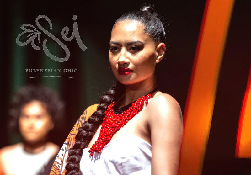 EVANA COUTURE COLLABORATION WITH SEI POLYNESIA