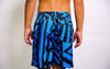 BOYS BLUE ELEI PRINT BOARD SHORTS